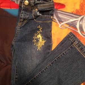 Girls Baby Phat jeans size 5!