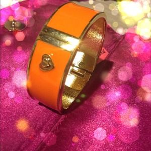 Betsey Johnson Orange Bangle
