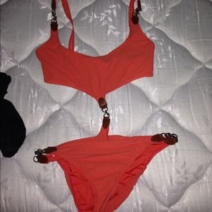 Michael Kors One piece bathing suit.