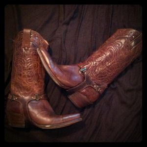Steve Madden cowboy boots - authentic leather sz7