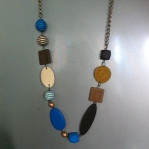 Fun light summer necklace