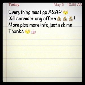 Everything in my closet must go!!!!