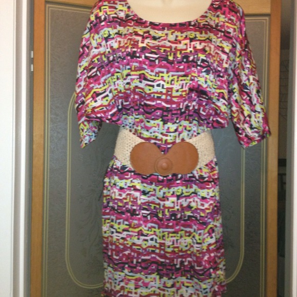Worn once - Isabel Lu multi colored dress Size XS - Picture 1 of 2