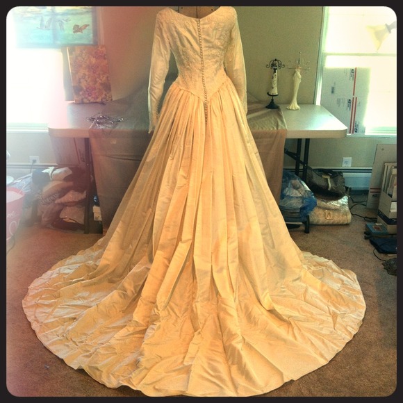 Murray Hamburger Dresses Late 60s Early 70s Wedding Gown Poshmark