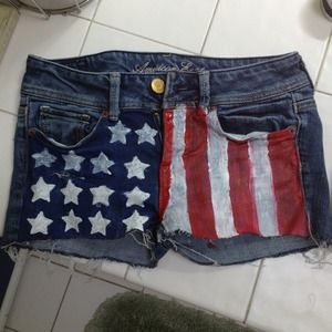 American flag shorts🇺🇸