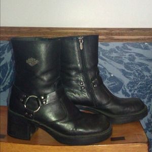 REDUCED from $50 Harley Davidson Boots