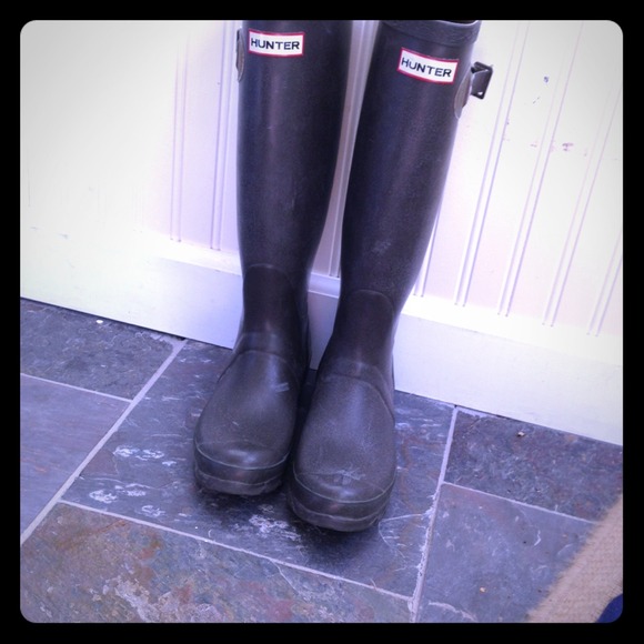 Shoes - Hunter boots size 7