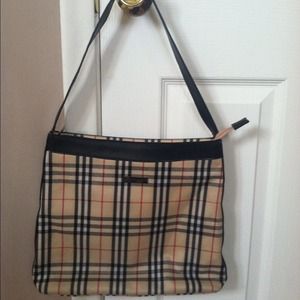 Pretty plaid purse