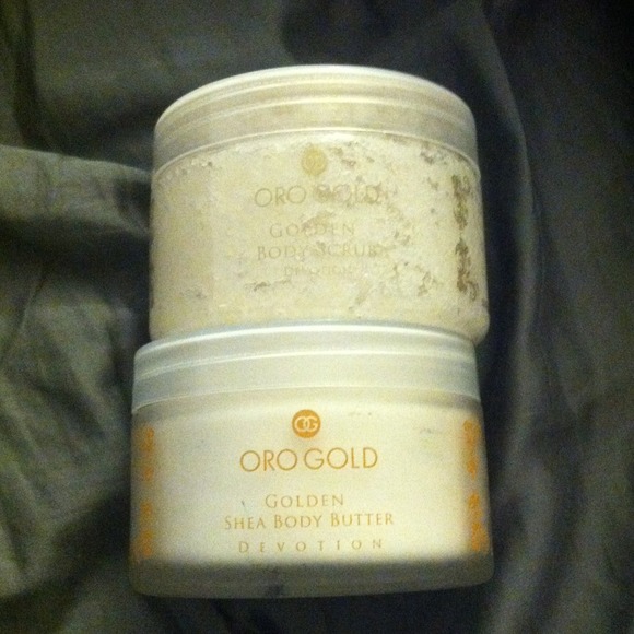 🌟OroGold Golden Body Scrub and Golden Body Butter