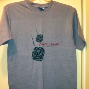 Greyish Blue tee shirt