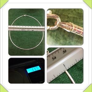 💢💢SOLD💢💢@angeliface128 - Silver Omega necklace