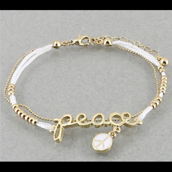 Hannah Beury Jewelry - Peace Bracelet