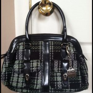 Plaid purse