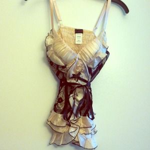 🌟Love Culture peplum ruffle top