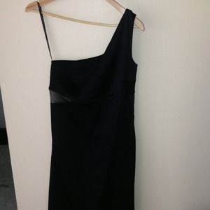 Calvin Klein black dress.