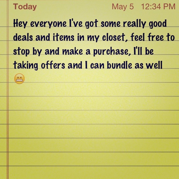I have a full closet