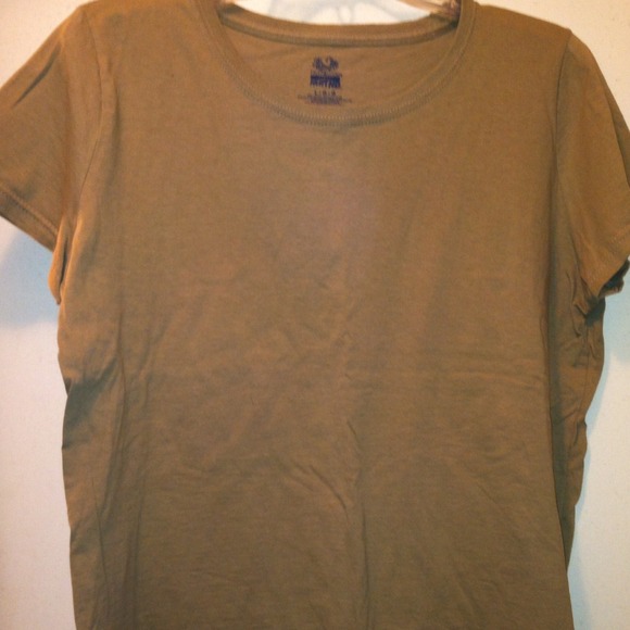 Tan tee shirt