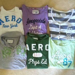 ON HOLD. ---ALL 6 AERO SHIRTS!!