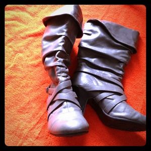 I'm too tall for these but they were too cute.