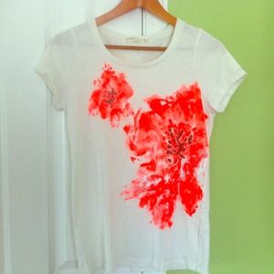 J.Crew floral t-shirt