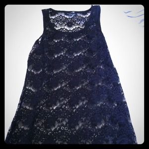 Lace tank top