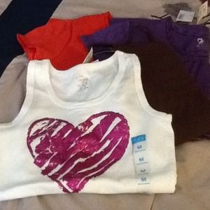 SOLD IN BUNDLE!........NWT Girls tops