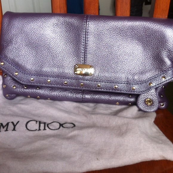 Jimmy choo clutch bag