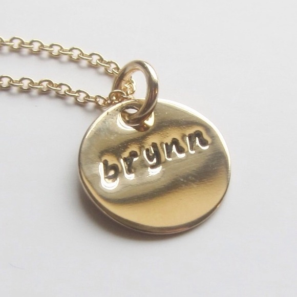 Timbro D'Amore Boutique Jewelry - Personalized Custom 14K Gold Filled Charm Necklace