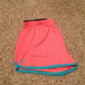 🚫SOLD🚫 Pink/blue Under Armour shorts