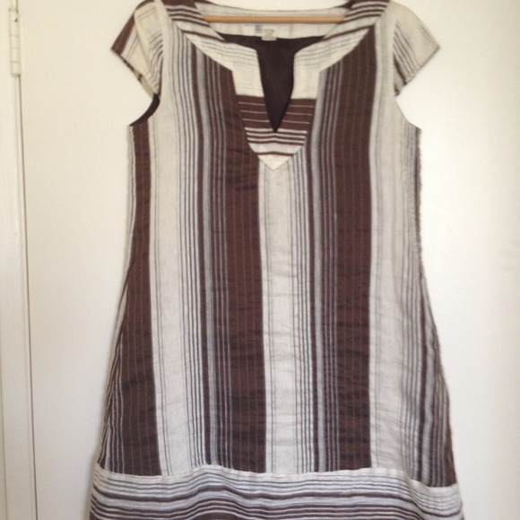 SOLD in bundle ✨Zara linen baby doll shift dress