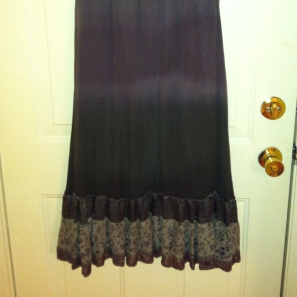 SOLD Free People rustic tie dye dress sz M