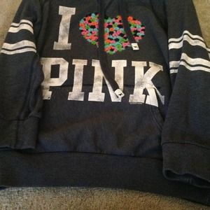 Victoria Secret 3/4 sleeve hoodie