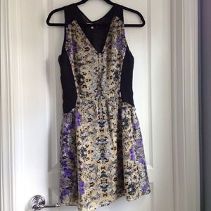 Madewell Silk Watercolor Floral Dress 2