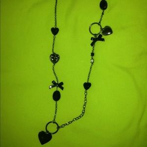 Trendy long necklace