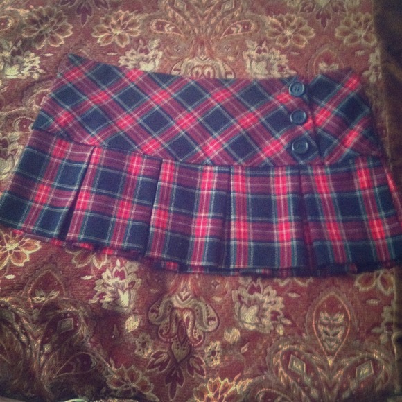 Plaid Skirt