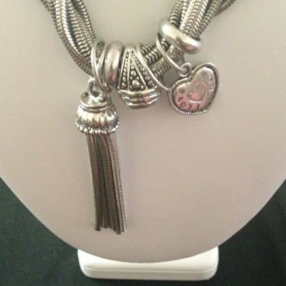 Tibet Silver Charm Neck❤SOLD❤ - Picture 2 of 3