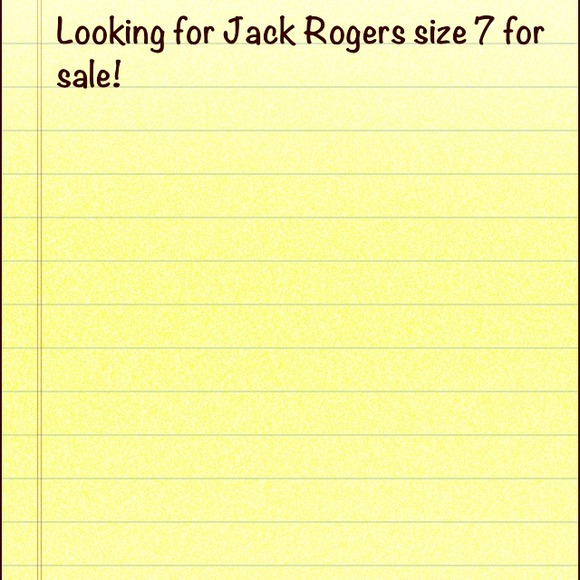 jack rogers Shoes - LOOKING FOR JACK ROGERS