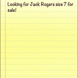 LOOKING FOR JACK ROGERS