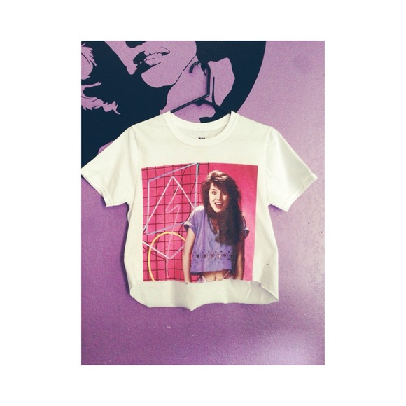 ❗SOLD ❗Kelly Kapowski cropped top!