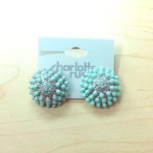 Charlotte Russe Mint Green Earrings