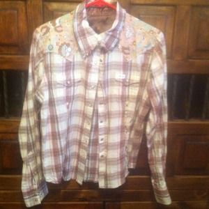 Western twenty x girls shirt