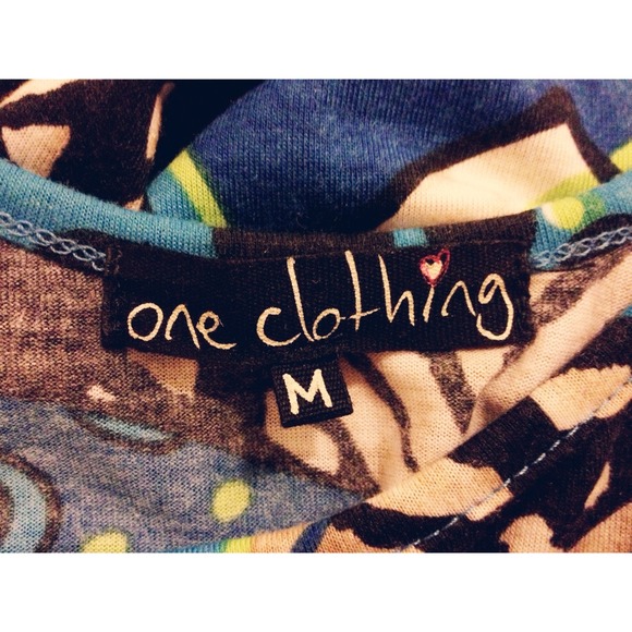 Blue Pattern Tanktop - Picture 4 of 4