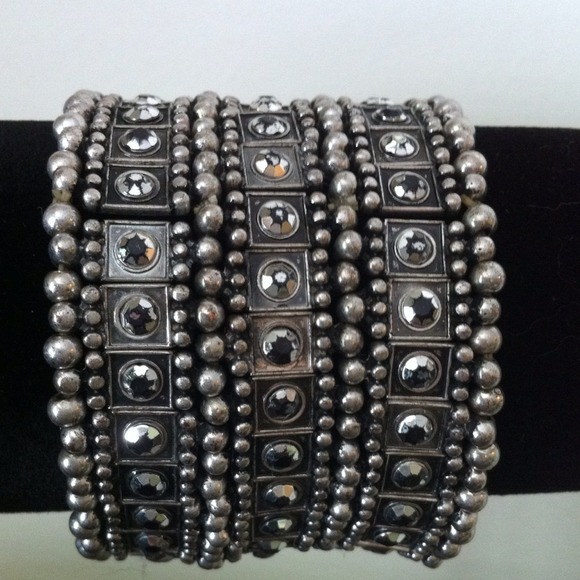 Jewelry - Silver/Black Bracelet