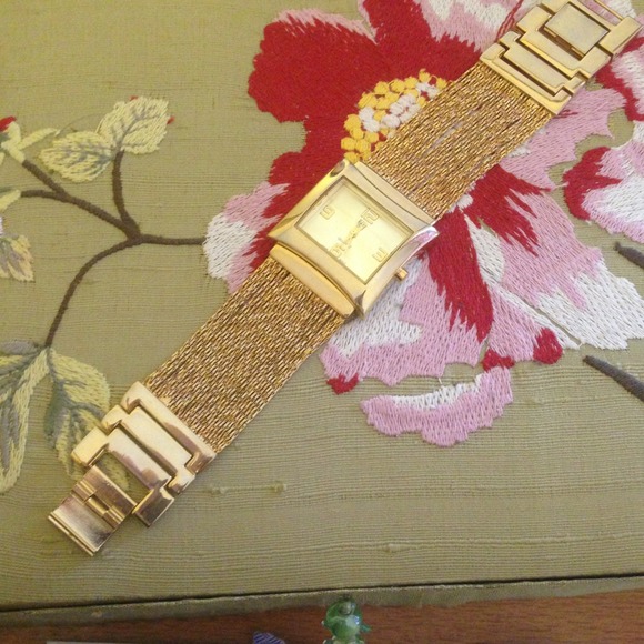 Gold bracelet watch - new!