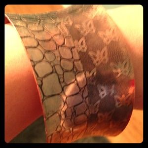 Bronze cuff bracelet