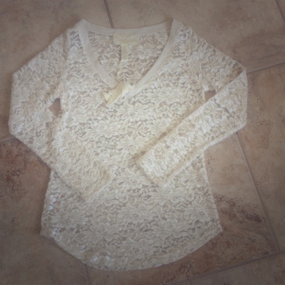 Super cute Nick and Me lace top. - Picture 1 of 1