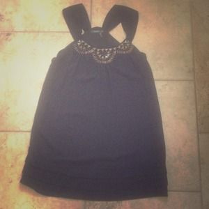 Black cocktail dress