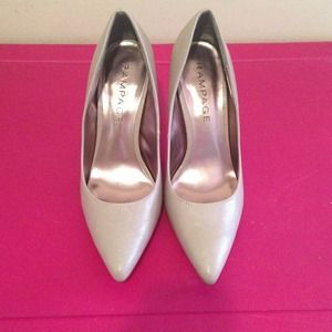 Taupe Heel Pumps