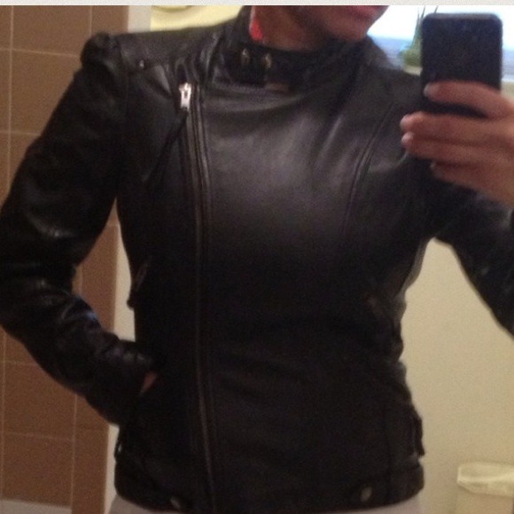 🚩🚩Reserved for Jsully🚩🚩 Aqua leather Jacket