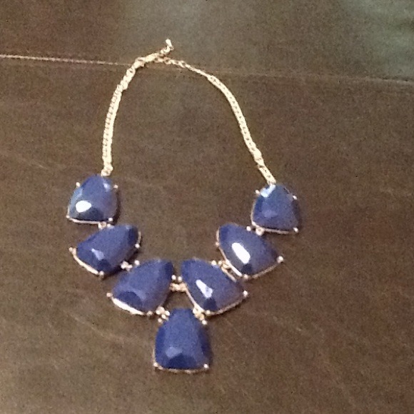 Blue necklace
